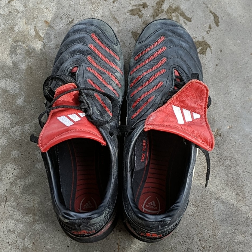 Adidas indoor/turf soccer shoes